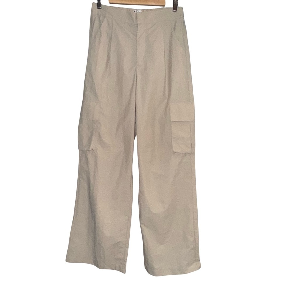 WILO The Label Parachute Fly Cargo Pants Clay XS NWT Nylon Streetwear - Picture 6 of 11